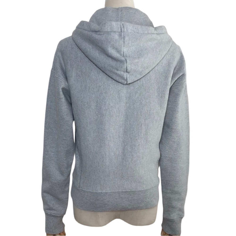Champion C-Life Reverse Weave C Logo Pull-Over Hoodie Oxford Gray - Picture 6 of 16